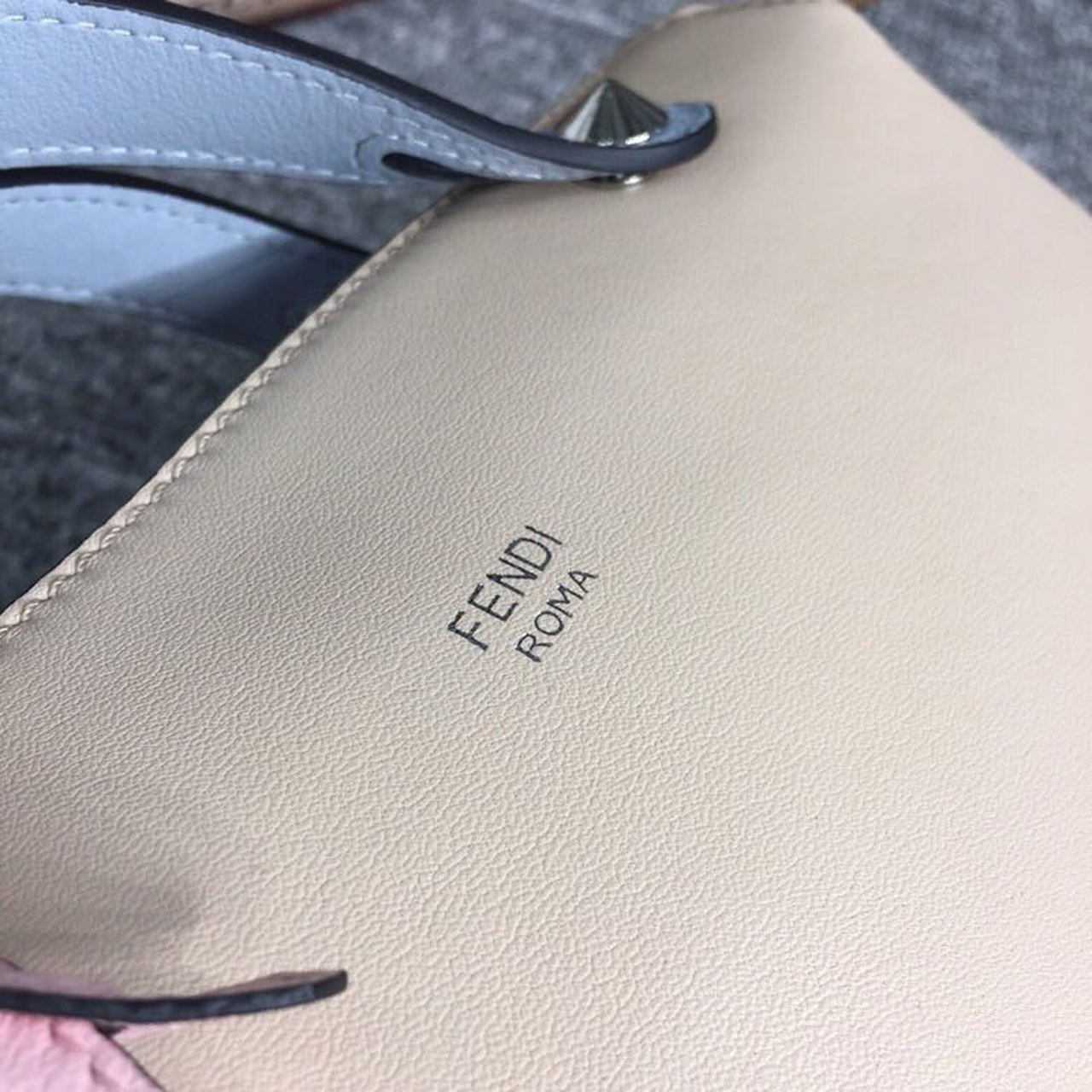 FI By The Way Medium Bag Beige For Women, Women’s Handbags, Shoulder And Crossbody Bags 10.6in/27cm FF 8BL1461