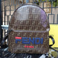 FI Mania Backpack Brown For Women/Men, Women’s/Men’s Bags 14.5in/37cm FF 7VZ042A5N7F15HG