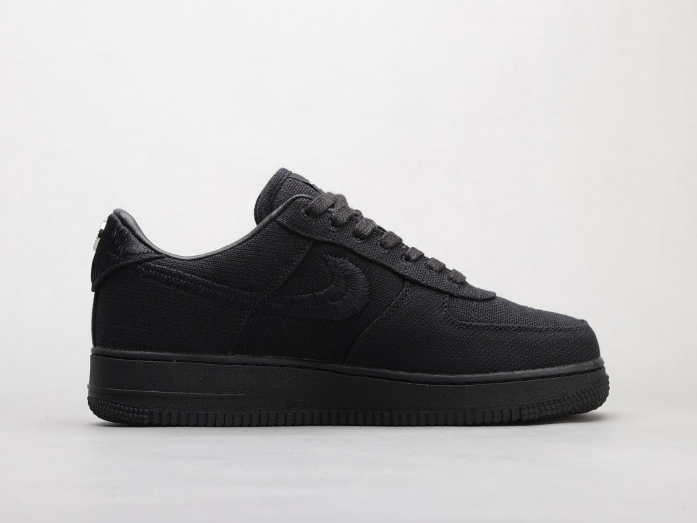 BL - Stussy x AF1 Pure Black