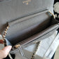 ChanelMini Flap Bag Grey For Women 7.2in/18.5cm