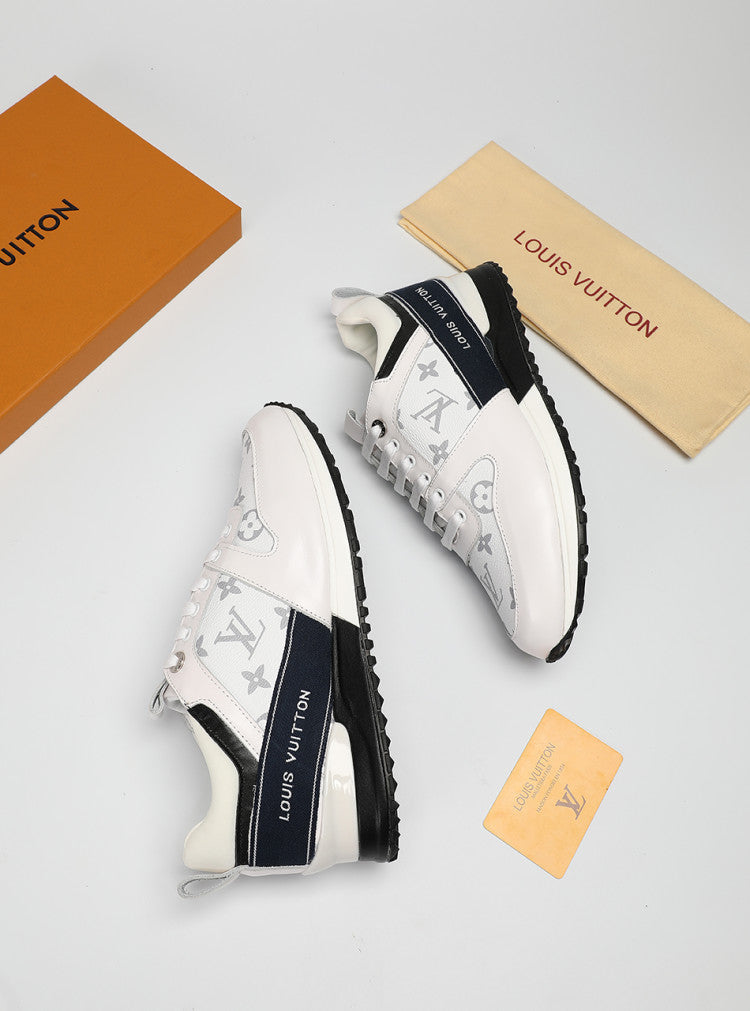 BL - LUV BLnogram Denim Gray Sneaker