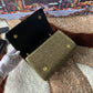 DG DG Girls Cross Body Bag In Soft Lurex Gold For Women 8.3in/21cm DG