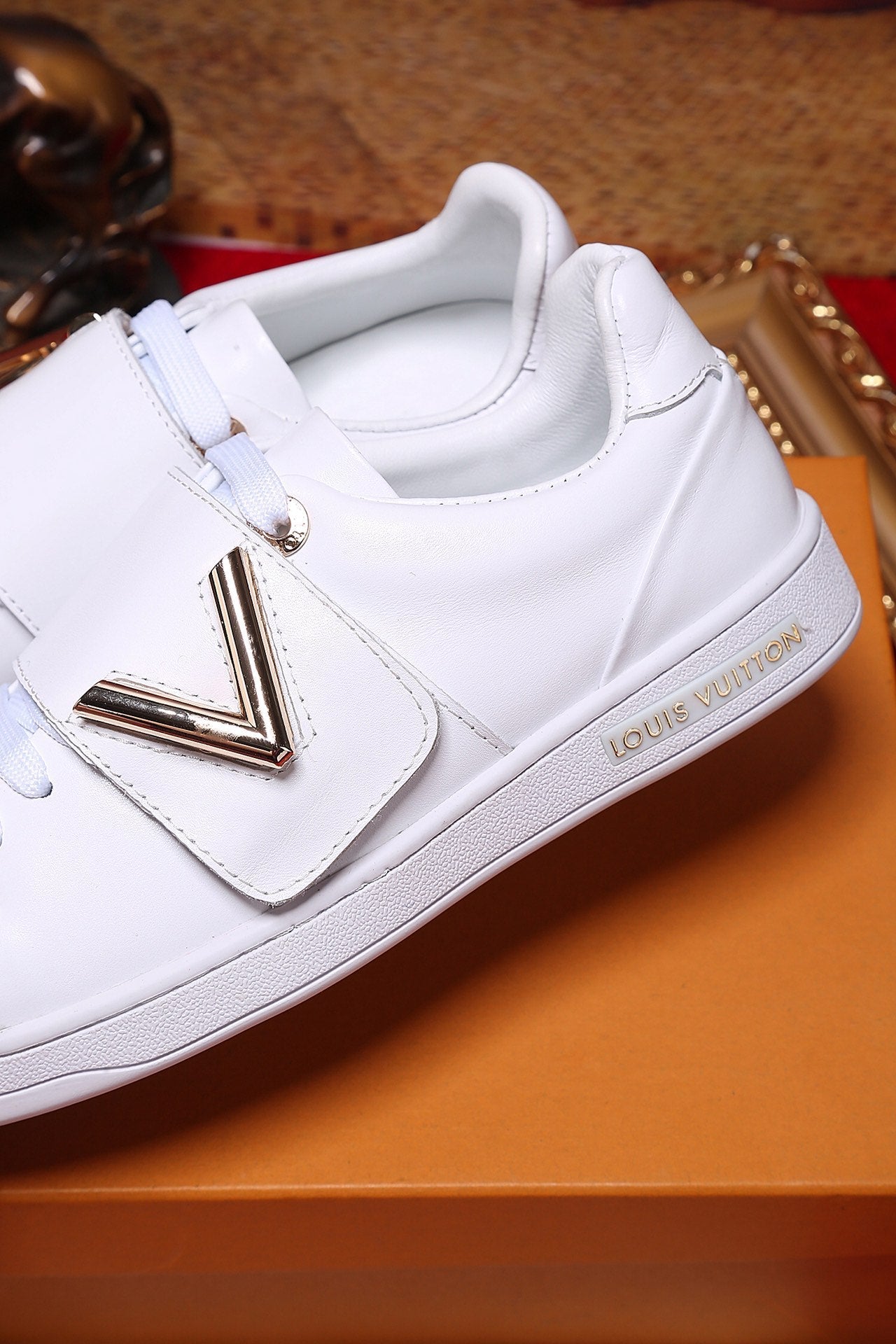 BL - LUV Font Row White Sneaker