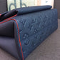 LV Vavin MM Monogram Empreinte Navy Blue For Women, Women’s Handbags, Shoulder And Crossbody Bags 9.8in/25cm LV M43925