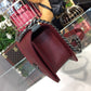 CHL Boy Handbag Silver Hardware Burgundy For Women, Women’s Bags, Shoulder And Crossbody Bags 9.8in/25cm A67086