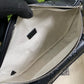 gg Embossed Belt Bag Black gg Embossed For Men  11in/28cm gg 645093 1W3CN 1000
