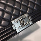 CHL Boy Handbag Silver Hardware Black For Women, Women’s Bags, Shoulder And Crossbody Bags 9.8in/25cm A67086