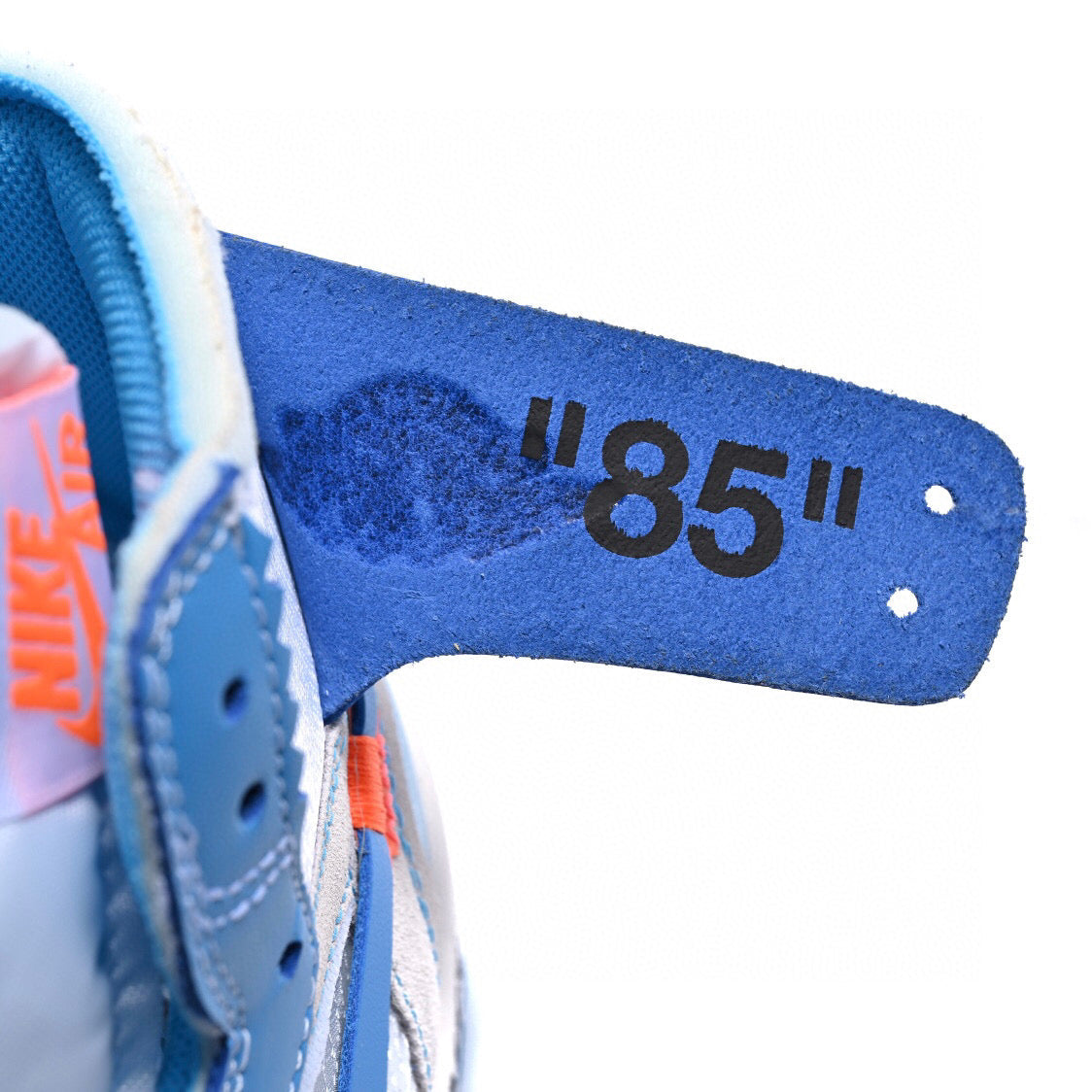 BL - OW x AJ1 High North Carolina Blue