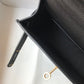 HM Mini Kelly 19 Sellier Epsom Black Bag For Women, Handbags, Shoulder Bags 7.5in/19cm