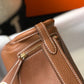 HM Mini Lindy Brown For Women Gold Toned Hardware 7.5in/19cm