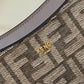 FI O’Lock Swing Dove Gray Tapestry Fabric Bag For Woman 32cm/12in