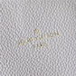 LV Papillon BB Monogram Empreinte Tourterelle / Creme Beige For Women, Women’s Handbags, Shoulder Bags And Crossbody Bags 7.9in/20cm LV M46031
