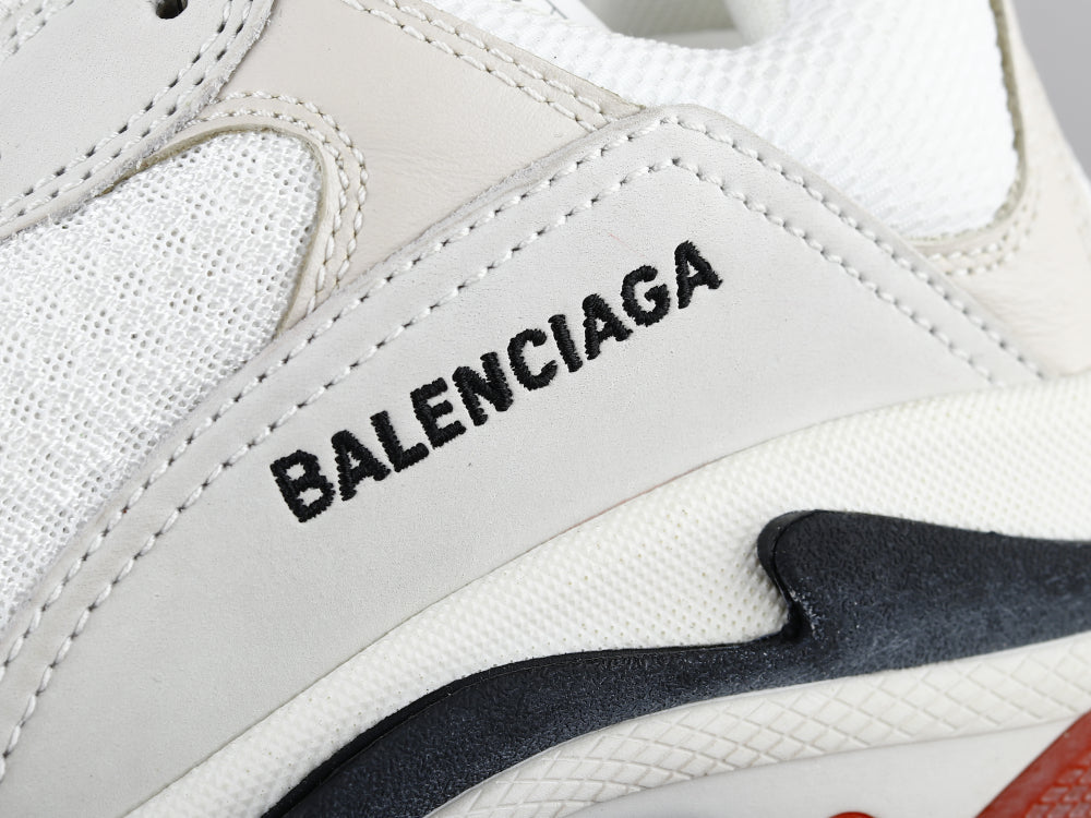 BL - Bla Triple S White Red Sneaker
