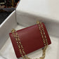 DG Nappa DG Girls Shoulder Bag Burgundy For Women 8.3in/21cm DG 