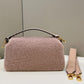 FI Baguette Pink Sheepskin Bag For Woman 27cm/10.5in 8BR600AH96F1F7N