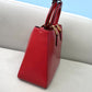 FI Small FF Tote Shoulder Red Bag For Woman 30cm/12in