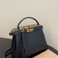 FI Peekaboo ISeeU Petite Black Small Bag For Woman 20cm/8in