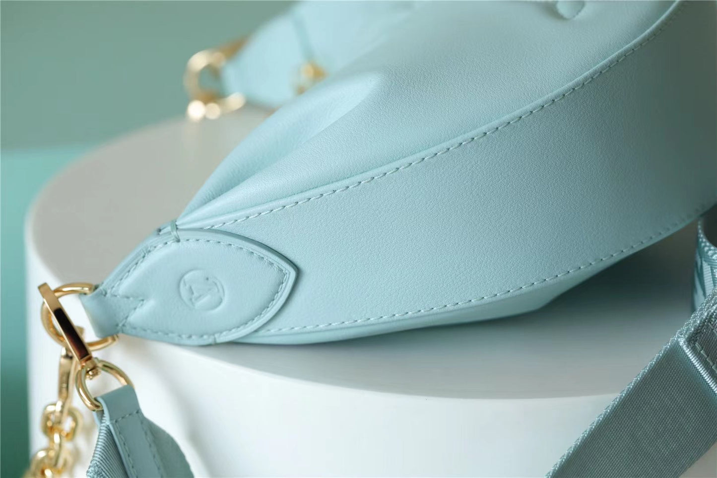 LV Over The Moon Monogram Vert D’Eau Green For Women,  Shoulder and Crossbody Bags 10.8in/27.5cm LV M20857