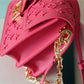LV Mini Dauphine Monogram Fluo Pink For Women,  Shoulder And Crossbody Bags 7.9in/20cm LV M20747