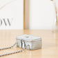 Chanel Crystal Small Vanity with Chain White/Silver Bag For Women 10cm/4in