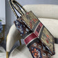 DI Large Book Tote Flowers Embroidery For Women 16.5in/42cm CD M1286ZRIW