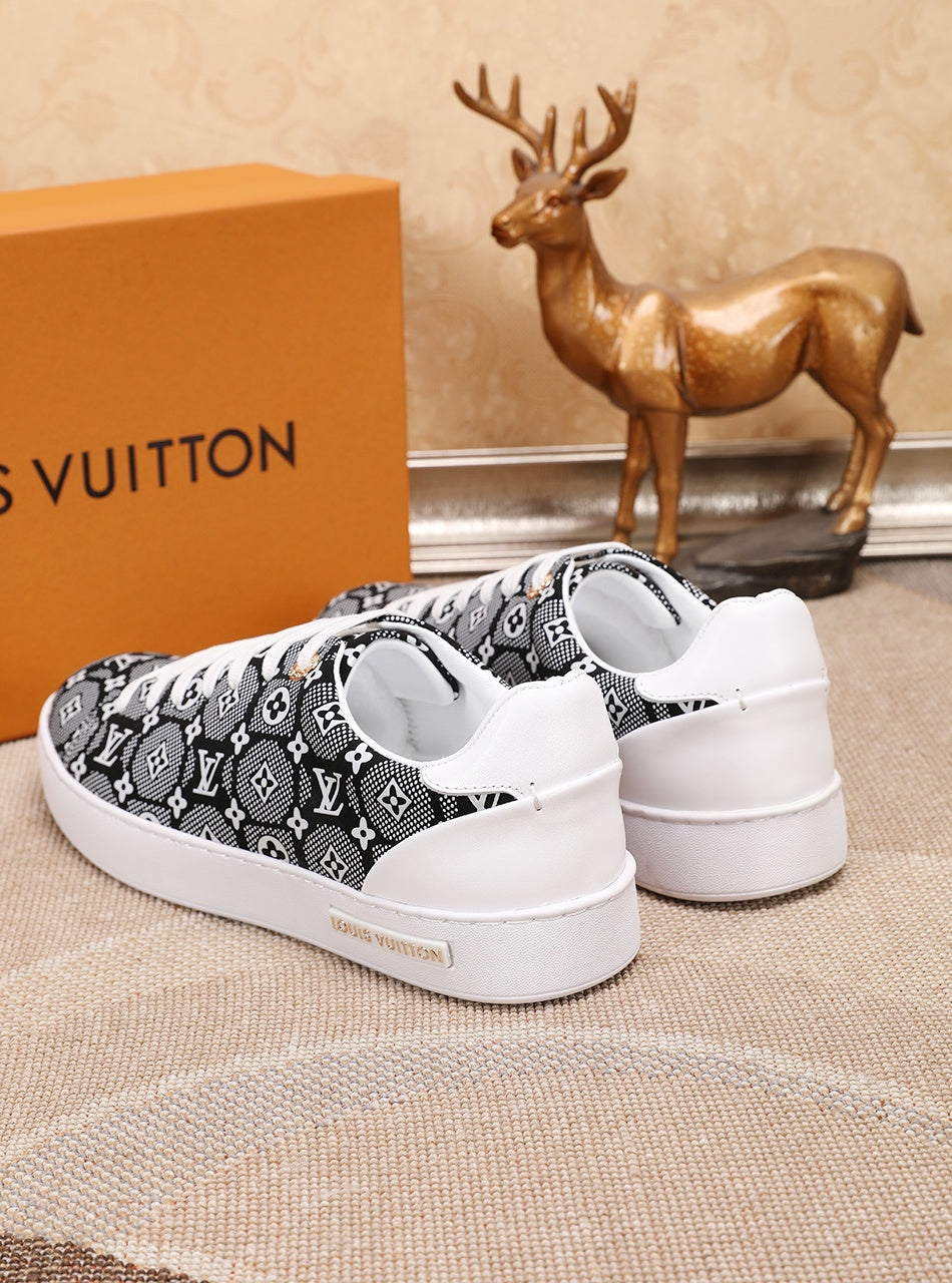 BL - LUV Time Out Black And White Sneaker