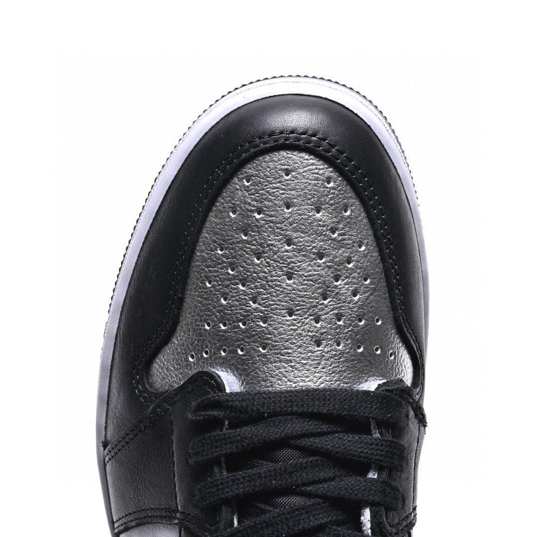 BL - AJ1 High Black Silver