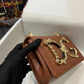 DG Nappa DG Girls Shoulder Bag Brown For Women 8.3in/21cm DG 