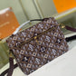 LV Pochette Metis MM Jacquard Since 1854 Brown For Women,  Shoulder And Crossbody Bags 9.8in/25cm LV