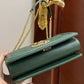 DG Large Devotion Bag In Quilted Nappa Green For Women 10in/26cm DG 