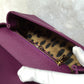 DG Medium Sicily Handbag In Dauphine Violet For Women 10.2in/26cm DG