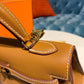 HM Kelly Gold For Women Gold Toned Hardware 10in/25cm
