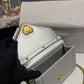 DG Small Devotion Bag In Plain Silver For Women 7.5in/19cm DG