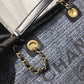 Chanel Deauville Chain Shoulder Tote Bag Dark Grey For Women, Women’s Handbags, Shoulder Bags 13.3in/34cm A66939