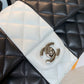 ChanelMini Flap Bag Black For Women 7.8in/20cm