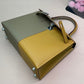 HM Kelly 28 Sellier Epsom Bag Grey/Yellow For Women, Women’s Handbags, Shoulder Bags 11in/28cm