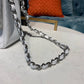 ChanelSmall Classic Handbag Silver Hardware White For Women, Women’s Bags, Shoulder And Crossbody Bags 7.8in/20cm A01113