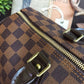 LV Speedy 35 Damier Ebene Canvas For Women,  Travel Bags 13.8in/35cm LV N41363