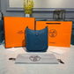 HM Mini Evelyne Middle Blue For Women 7.8in/20cm