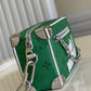 LV Mini Soft Trunk Vintage Monogram Canvas Green By Virgil Abloh For Fall-Winter, Handbags, Shoulder And Crossbody Bags 7.3in/18.5cm LV M80816