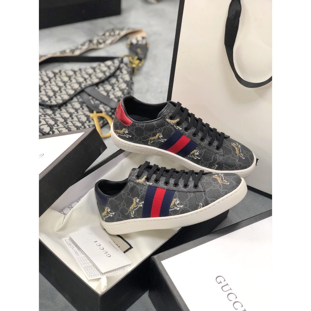 BL-GCI Ace Beige  Tiger Sneaker 079