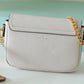 LV Lockme Tender White For Women, Women’s Handbags, Shoulder And Crossbody Bags 7.5in/19cm LV
