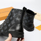 BL - LUV High BLnogram Black Boot Sneaker