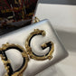 DG Nappa DG Girls Shoulder Bag Silver For Women 8.3in/21cm DG 
