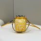 FI Mon Tresor Bag Yellow For Women, Women’s Handbags, Shoulder And Crossbody Bags 7.1in/18cm FF 8BS010