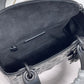 DI Mini Lady Bag Cannage with Beaded Motif, Black, For Women Women’s Handbags, Crossbody Bags, 17cm CD M0505SNEA_M900