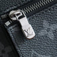 LV ID Card Holder Monogram Canvas Black For Men, Wallet 13cm LV N60378