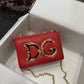 DG Nappa DG Girls Shoulder Bag Red For Women 8.3in/21cm DG BB6498AZ80187124