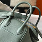 HM Lindy Mini Green Togo Bag With Gold Hardware For Women, Women’s Handbags, Shoulder And Crossbody Bags 7.5in/19cm