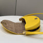 FI Moonlight Saddle Yellow Bag For Woman 19cm/7.5in